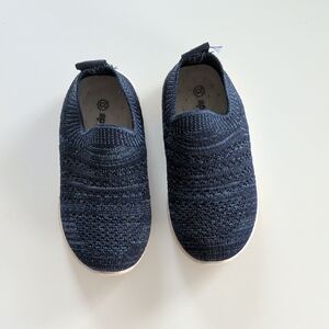 Children's Knit Slip-On Sneakers - Navy